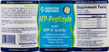 Houston Enzymes AFP-Peptizyde With DPP IV Activity - supplement