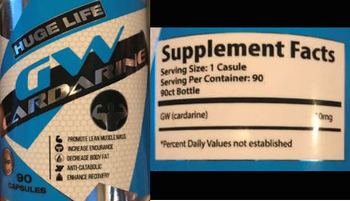 Huge Life GW Cardarine - supplement