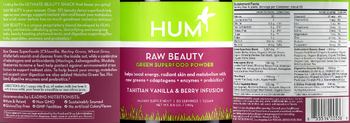 HUM Raw Beauty Tahitian Vanilla & Berry Infusion - supplement