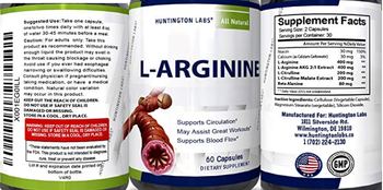 Huntington Labs L-Arginine - supplement