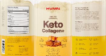 HVMN Keto Collagen + Salted Caramel - supplement