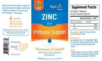 Hyalogic Immune Z Liquid - supplement