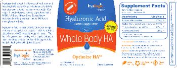 Hyalogic Optimize HA - supplement