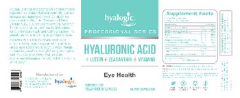 Hyalogic Professional Series Eye Health - supplement