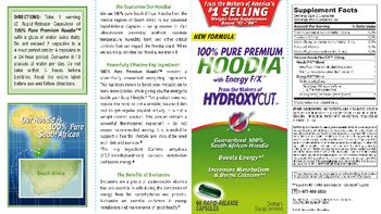 Hydroxycut Hoodia With Energy F/X - supplement