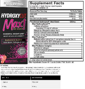 Hydroxycut Hydroxycut Max! For Women - supplement