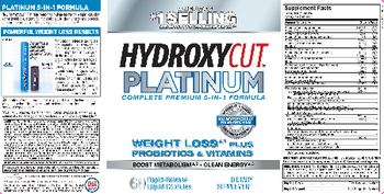 Hydroxycut Platinum - supplement