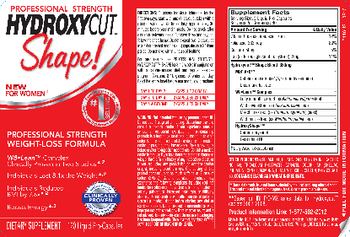 Hydroxycut Shape! - supplement