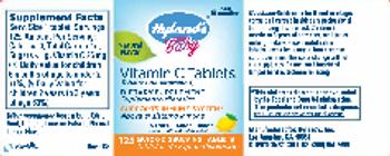 Hyland's Baby Vitamin C Tablets Natural Lemon Flavor - supplement