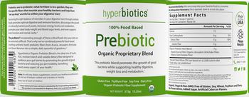 Hyperbiotics Prebiotic - organic prebiotic fiber supplement