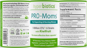 Hyperbiotics PRO-Moms - natural probiotic supplement