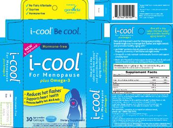 I-cool For Menopause Plus Omega-3 - supplement