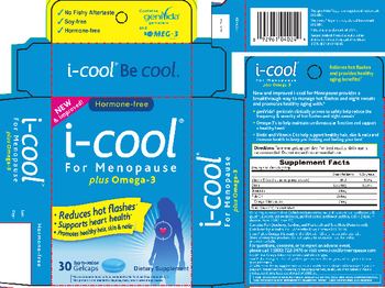 I-cool For Menopause Plus Omega-3 - supplement