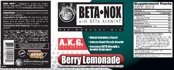 IDS Beta-Nox With Beta Alanine - supplement