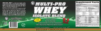 IDS Multi-Pro Whey Belgian Chocolate - supplement