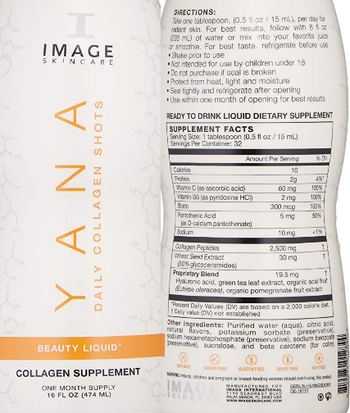 Image Skincare YANA - collagen supplement