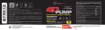 Image Sports 4D Pump Red Lemonade - supplement