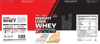 Image Sports Pro Grade Weight Loss Whey Vanilla Graham Cracker - supplement