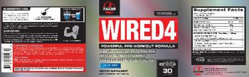 Image Sports WireD4 Blue Raz - supplement