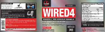 Image Sports WireD4 Fruit Punch - supplement