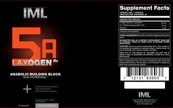 IML IronMag Labs 5A Laxogen RX - supplement