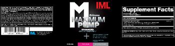 IML IronMag Labs Maximum Pump Extreme Watermelon - supplement