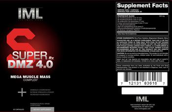IML IronMag Labs Super Dmz RX 4.0 - supplement