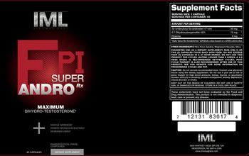 IML IronMag Labs Super Epi Andro RX - supplement