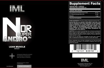 IML IronMag Labs Super Nor Andro RX - supplement