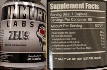 Immortal Labs Zeus - supplement
