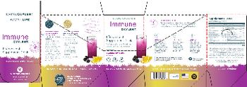 Immune Oxylent Immune Oxylent Effervescent Supplement Drink Blackberry-Lemon Boost - effervescent supplement drink