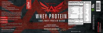 ImSoAlpha Whey Protein Chocolate Milkshake - supplement