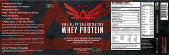 ImSoAlpha Whey Protein Natural Chocolate - supplement