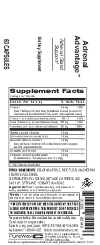 Indiana Botanic Gardens Adrenal Advantage - supplement