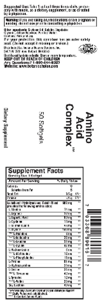 Indiana Botanic Gardens Amino Acid Complex - supplement