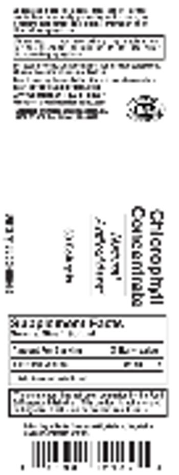 Indiana Botanic Gardens Chlorophyll Concentrate - supplement