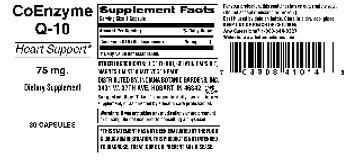 Indiana Botanic Gardens CoEnzyme Q-10 75 mg - supplement