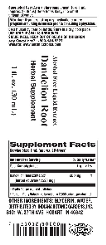 Indiana Botanic Gardens Dandelion Root - herbal supplement