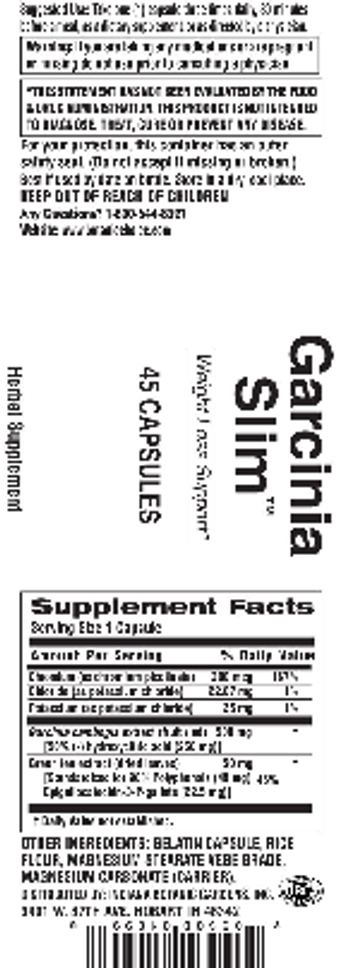 Indiana Botanic Gardens Garcinia Slim - herbal supplement