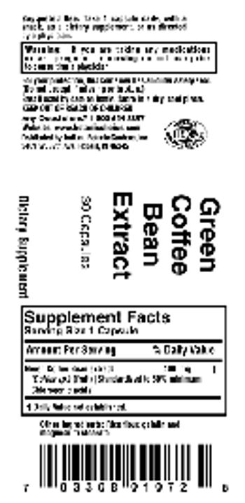 Indiana Botanic Gardens Green Coffee Bean Extract - supplement