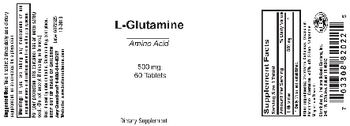 Indiana Botanic Gardens L-Glutamine - supplement