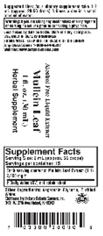 Indiana Botanic Gardens Mullein Leaf - herbal supplement