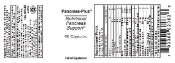 Indiana Botanic Gardens Pancreas-Plus - herbal supplement