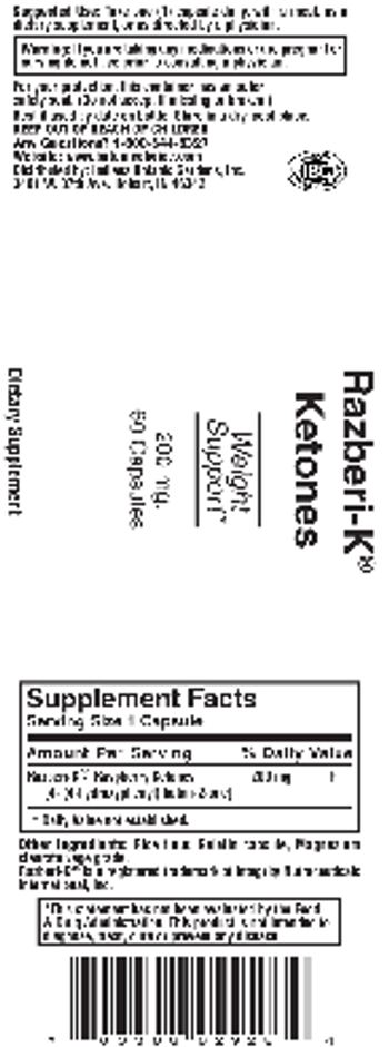 Indiana Botanic Gardens Razberi-KKetones 200 mg. - supplement