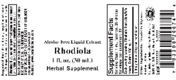Indiana Botanic Gardens Rhodiola - herbal supplement