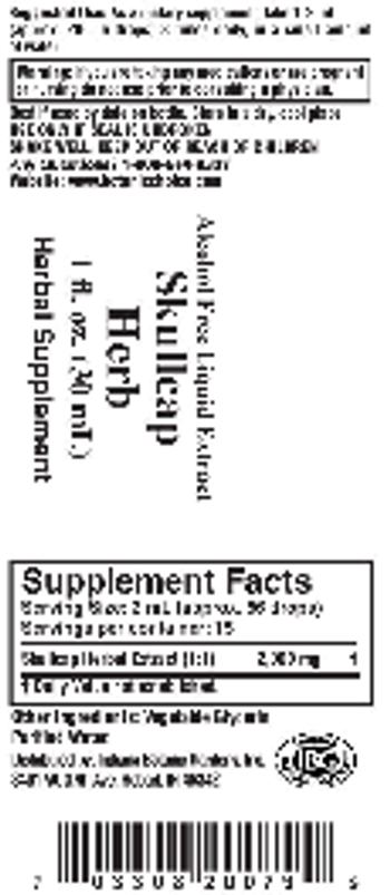Indiana Botanic Gardens Skullcap Herb - herbal supplement