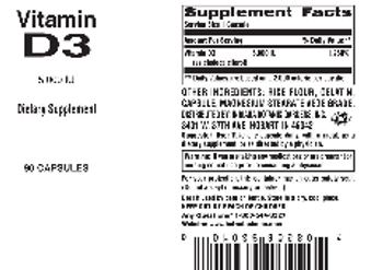 Indiana Botanic Gardens Vitamin D3 5,000 IU - supplement