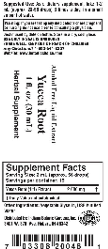 Indiana Botanic Gardens Yucca Root - herbal supplement