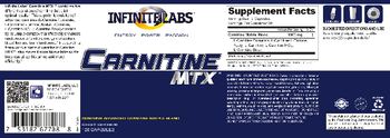 Infinite Labs Carnitine MTX - supplement