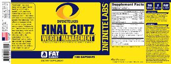 Infinite Labs Final Cutz - supplement